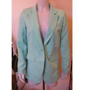Cherish Vivid jacket Blazer Mint Turquoise sz S